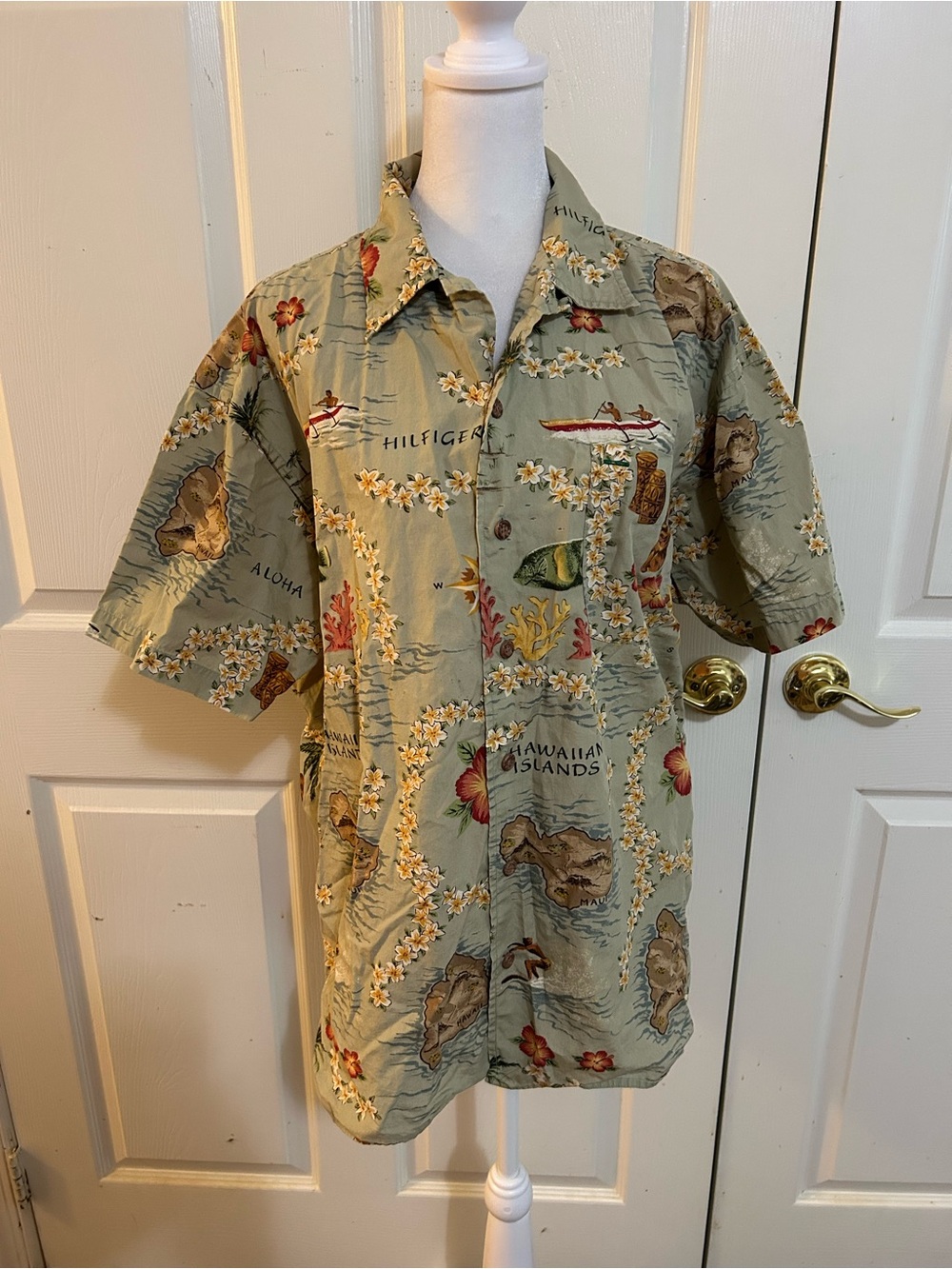 Tommy Hilfiger Hawaiian shirt, Large